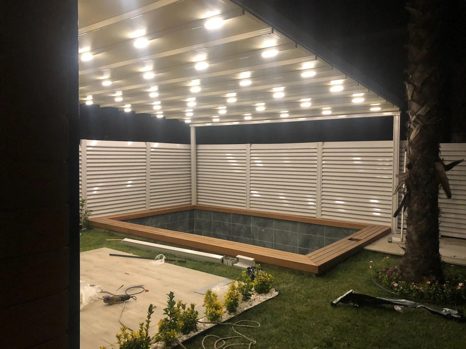 Havuz Başı – Pergola Uygulaması – Florya, İstanbul