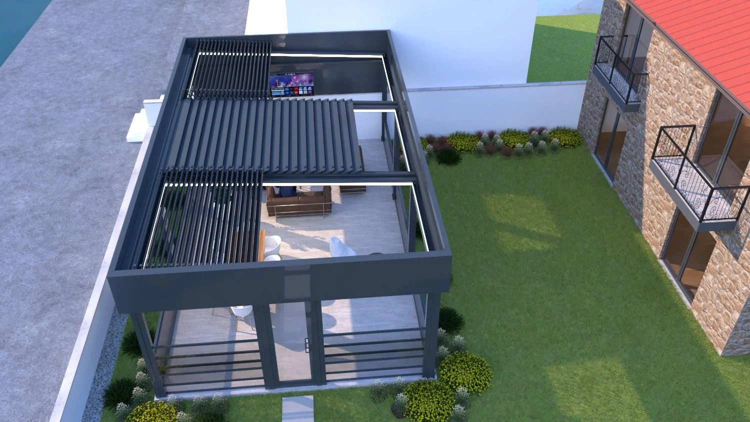 Çatı Terası – Cam Balkon Uygulaması – Çekmeköy, İstanbul