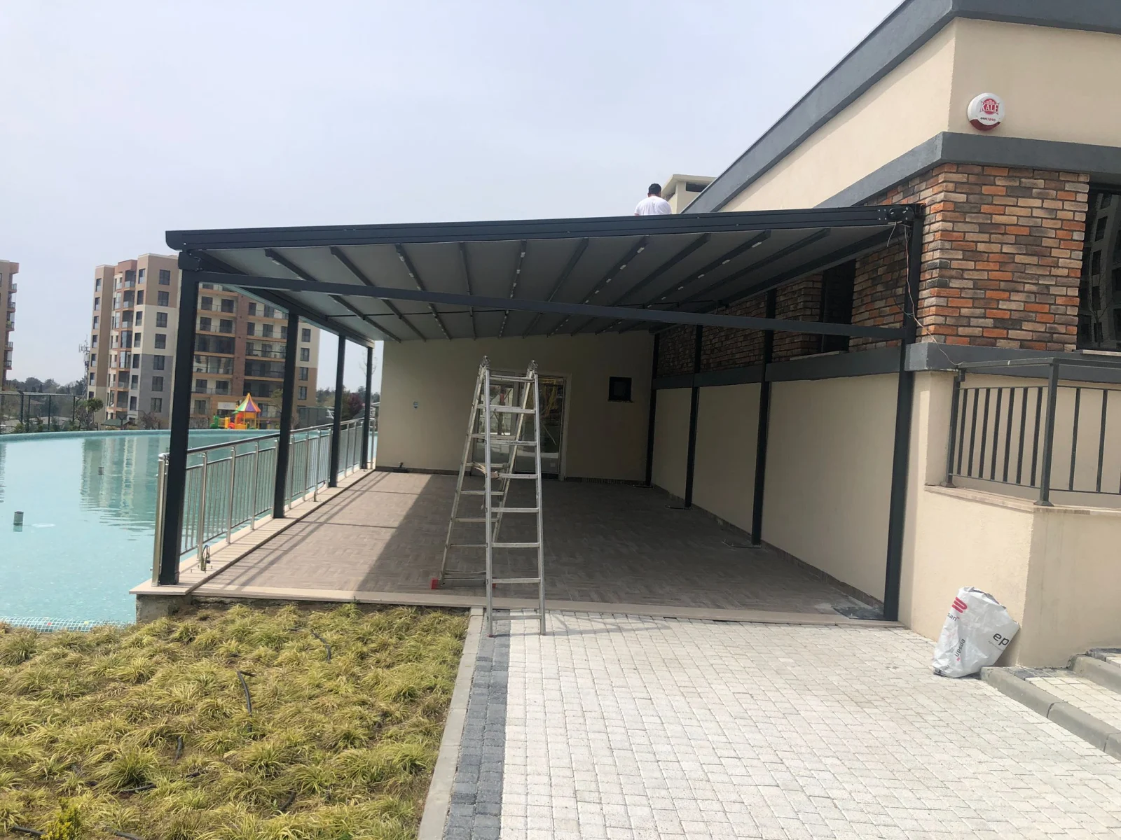 Havuz Başı – Tente Uygulaması – Florya, İstanbul