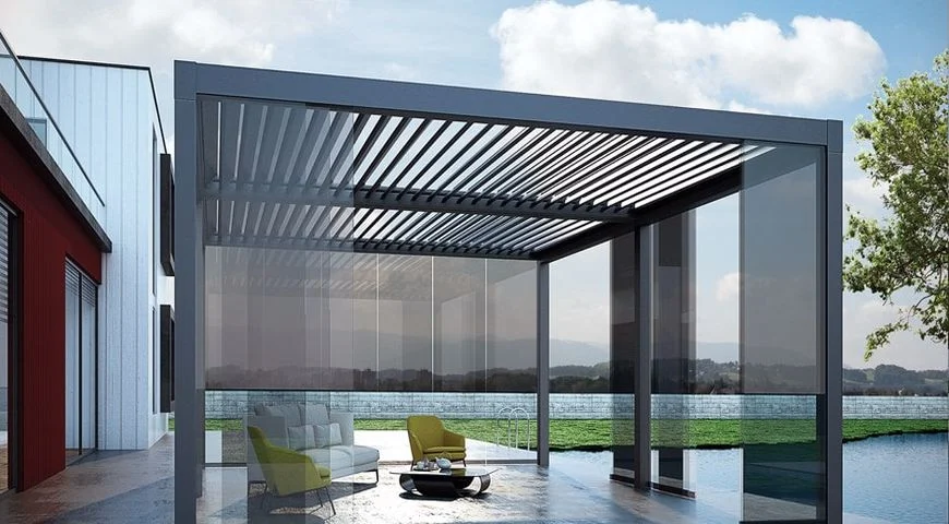 Rolling Roof Bioklimatik Pergola